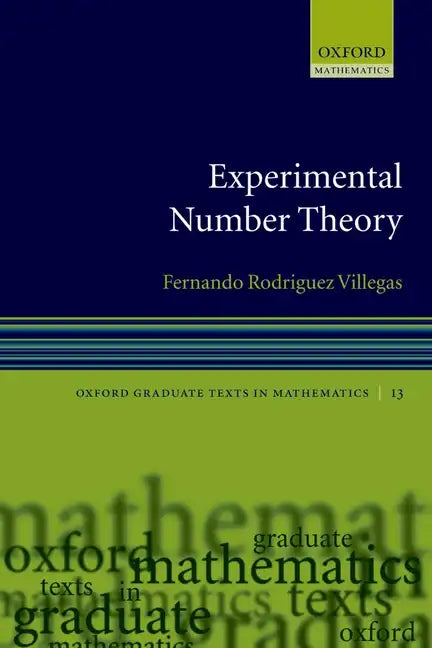 Experimental Number Theory - Paperback