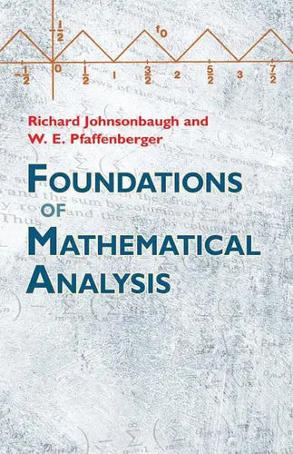 Foundations of Mathematical Analysis - Paperback
