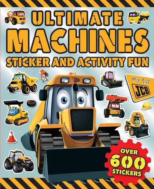 Ultimate Machines Sticker and Activity Fun - Paperback