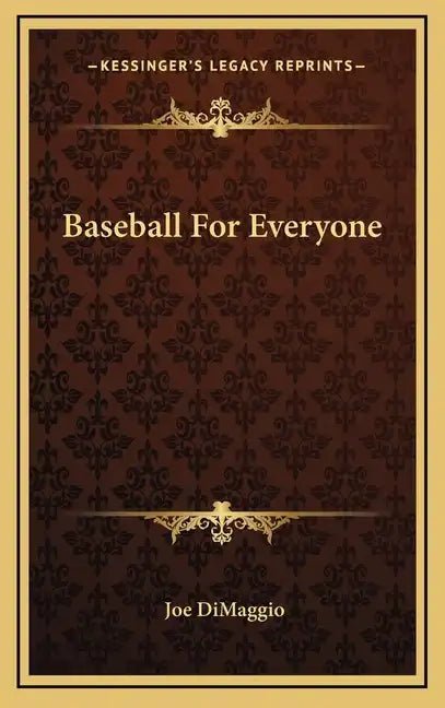 Baseball for Everyone - Hardcover