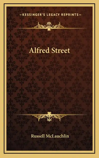 Alfred Street - Hardcover