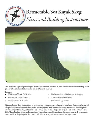 Retractable Sea Kayak Skeg: Plans and Building Instructions - Paperback
