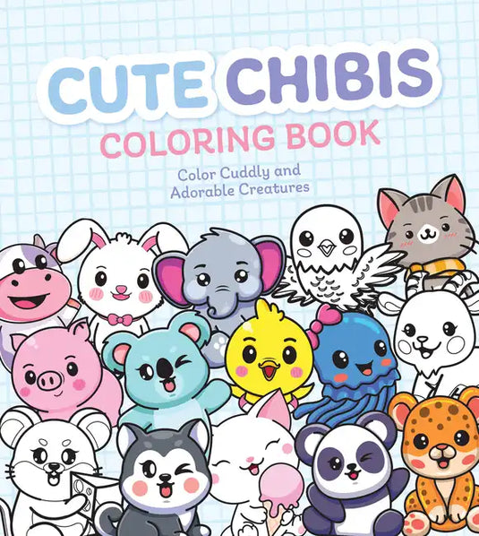 Cute Chibis Coloring Book - Paperback