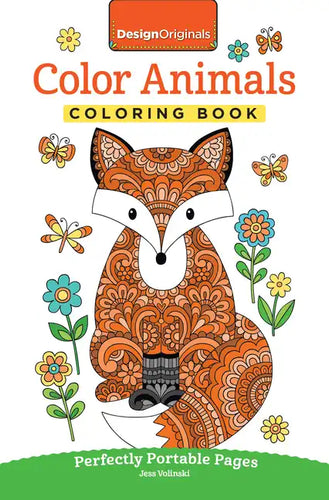 Color Animals Coloring Book: Perfectly Portable Pages - Paperback