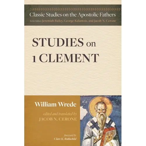 Studies on First Clement - Hardcover