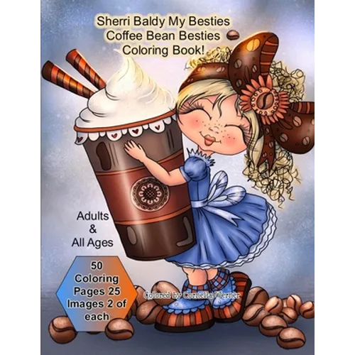 Sherri Baldy My Besties Coffee Bean Besties Coloring Book - Paperback
