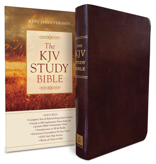Study Bible-KJV - Bonded Leather