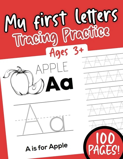 My first Letters Tracing Practice: Alphabet Ages 3+ 100 pages - Paperback