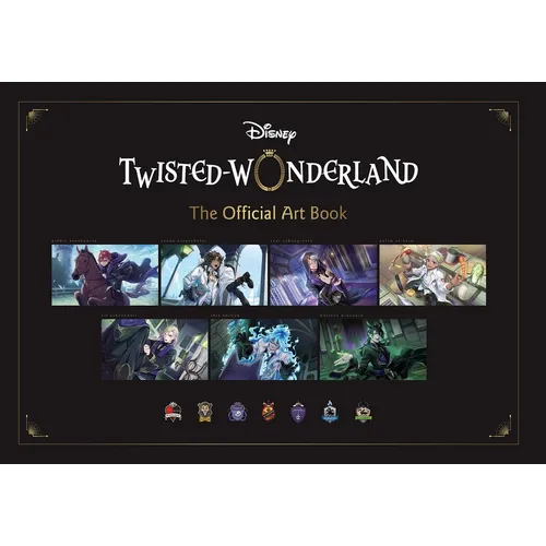 Disney Twisted-Wonderland: The Official Art Book - Hardcover