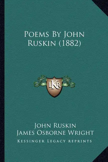 Poems by John Ruskin (1882) - Paperback