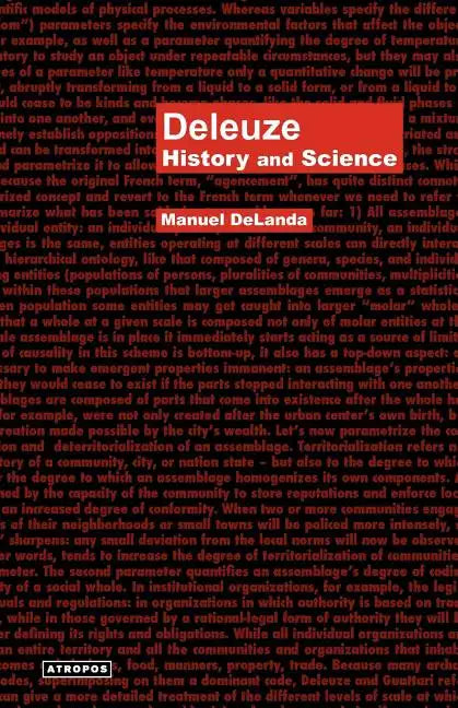 Deleuze: History and Science - Paperback