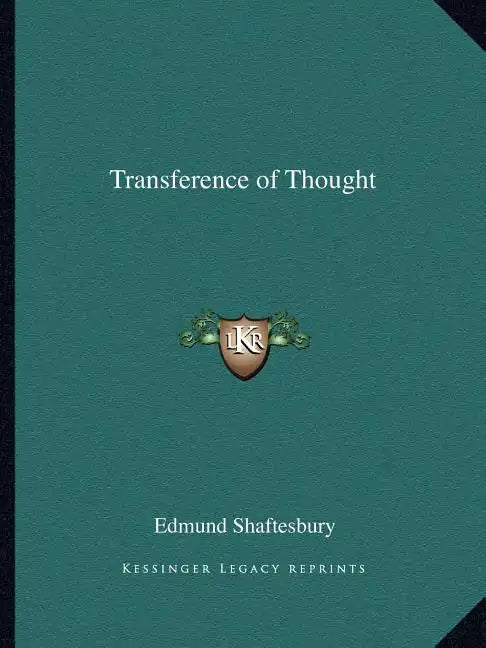 Transference of Thought - Paperback