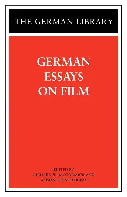 German Essays on Film - Paperback