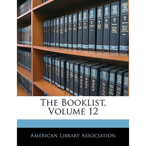 The Booklist, Volume 12 - Paperback