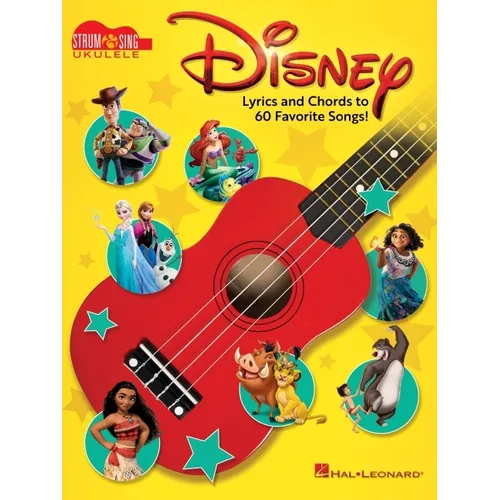 Disney - Strum & Sing Ukulele: Lyrics and Chords to 60 Favorite Songs! - Paperback