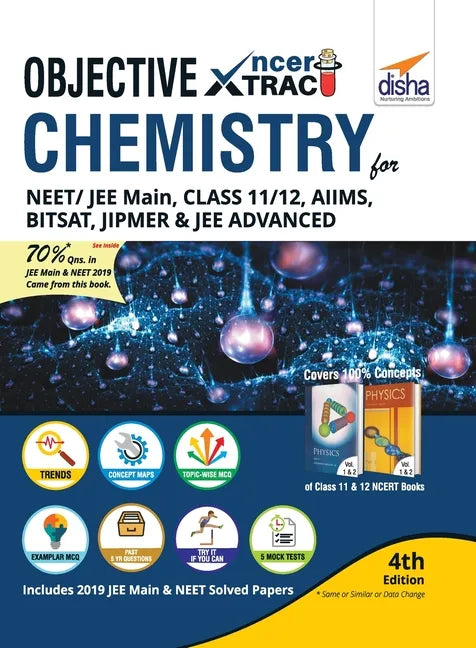 Objective NCERT Xtract Chemistry for NEET/ JEE Main, Class 11/ 12, AIIMS, BITSAT, JIPMER, JEE Advanced 4th Edition - Paperback