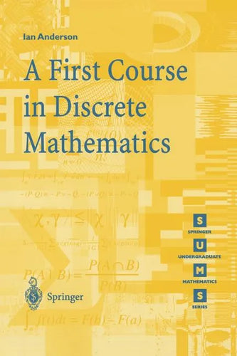 A First Course in Discrete Mathematics - Paperback