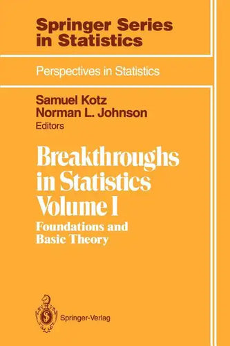 Breakthroughs in Statistics: Foundations and Basic Theory - Paperback