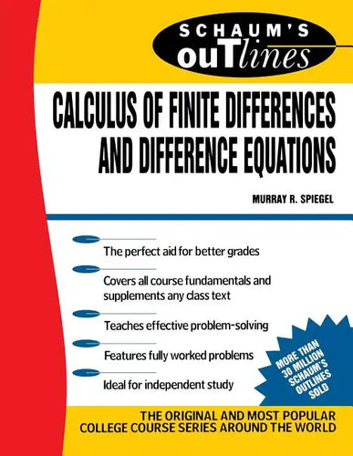 Schaum's Outline of Calculus of Finite Differences and Difference Equations - Paperback
