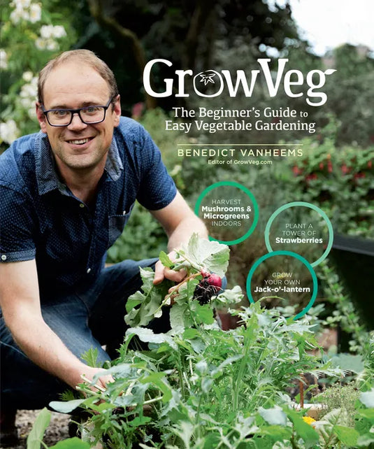 Growveg: The Beginner's Guide to Easy Vegetable Gardening - Hardcover