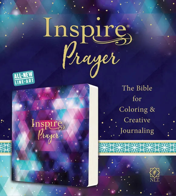 Inspire Prayer Bible NLT (Softcover): The Bible for Coloring & Creative Journaling - Paperback