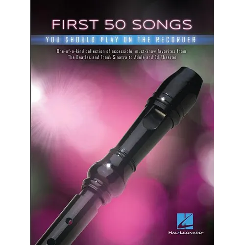 First 50 Songs You Should Play on Recorder - Paperback
