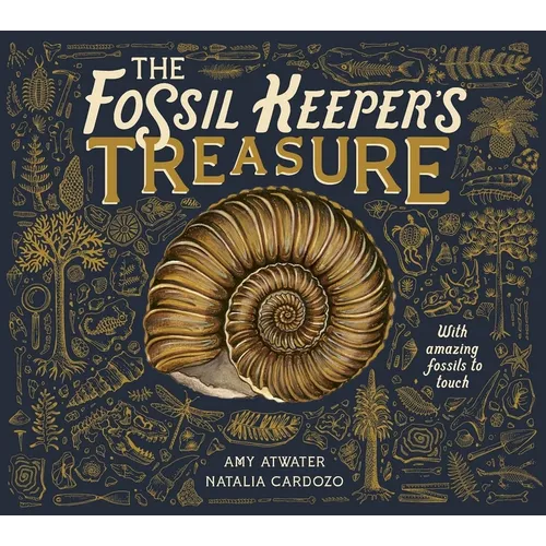 The Fossil Keeper's Treasure: With Amazing Fossils to Touch - Hardcover
