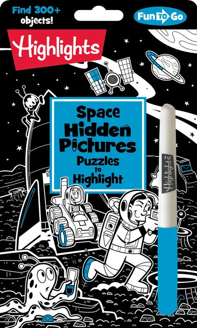Space Hidden Pictures Puzzles to Highlight: Space-Themed Hidden Pictures Activity Book for Kids with Neon Highlighter Puzzles - Paperback