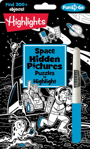 Space Hidden Pictures Puzzles to Highlight: Space-Themed Hidden Pictures Activity Book for Kids with Neon Highlighter Puzzles - Paperback