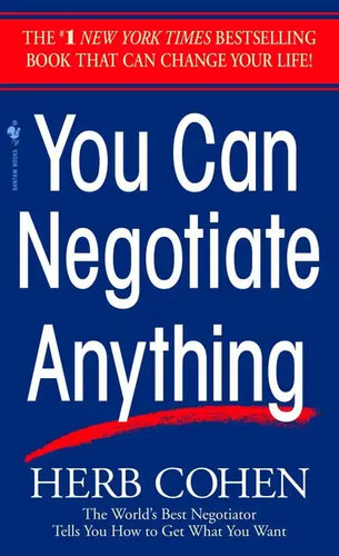 You Can Negotiate Anything - Paperback