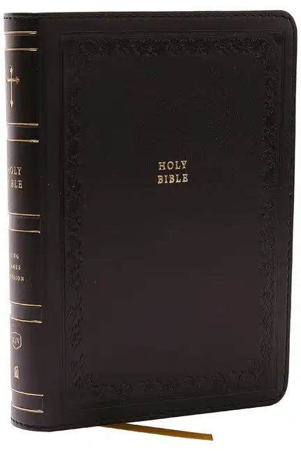 KJV Holy Bible: Compact with 43,000 Cross References, Black Leathersoft, Red Letter, Comfort Print: King James Version - Imitation Leather