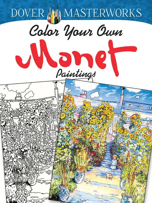 Color Your Own Monet Paintings - Paperback
