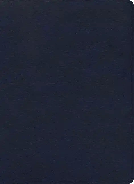 CSB Verse-By-Verse Reference Bible, Navy Leathertouch - Imitation Leather