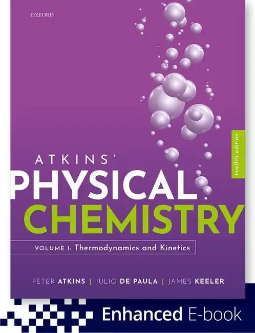Atkins Physical Chemistry V1 - Paperback