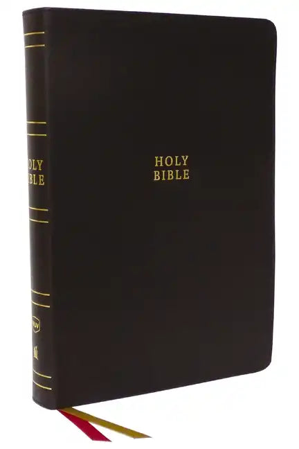 NKJV Holy Bible, Super Giant Print Reference Bible, Brown Bonded Leather, 43,000 Cross References, Red Letter, Thumb Indexed, Comfort Print: New King - Bonded Leather