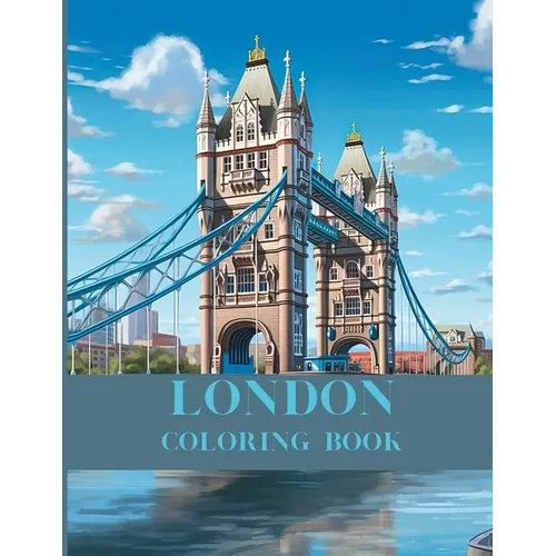 London coloring book - Paperback