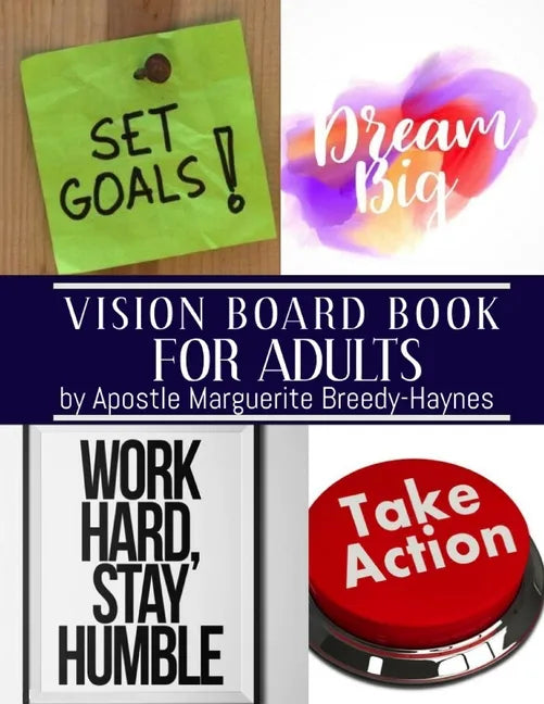 Vision Board Book For Adults - Paperback