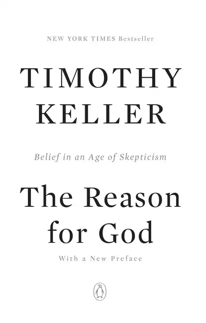 The Reason for God: Belief in an Age of Skepticism - Paperback