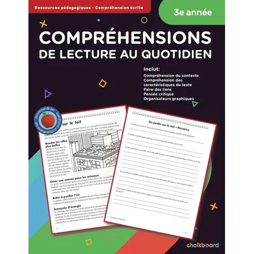 Canadian French Daily Reading Comprehension Grade 3 - Paperback