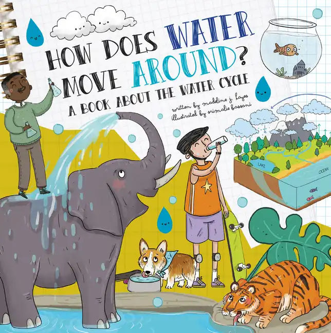 How Does Water Move Around?: A Book about the Water Cycle - Paperback