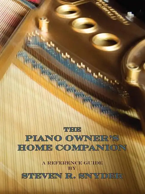 The Piano Owner's Home Companion - Paperback