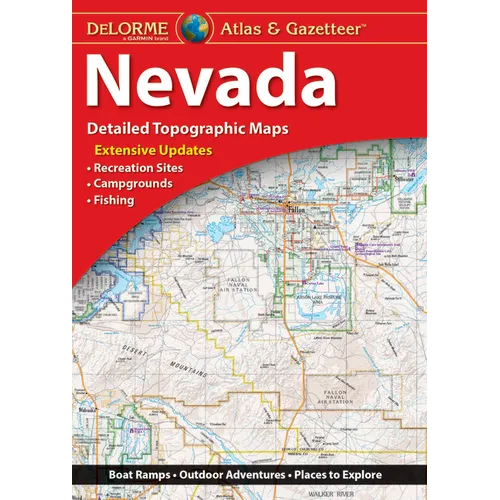 Delorme Atlas & Gazetteer: Nevada