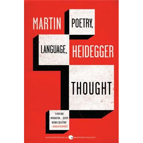 Poetry, Language, Thought - Paperback