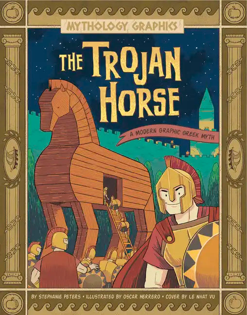 The Trojan Horse: A Modern Graphic Greek Myth - Paperback