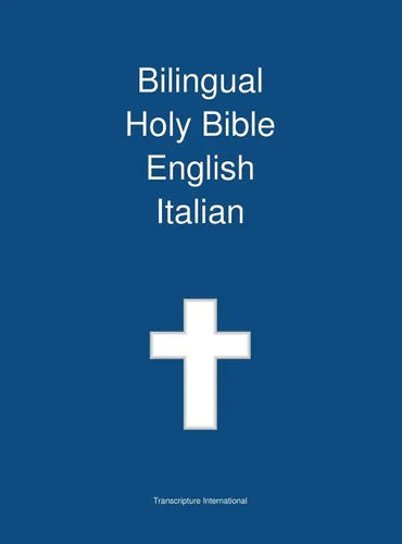 Bilingual Holy Bible, English - Italian - Hardcover
