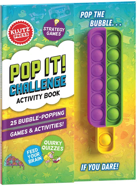 Pop-It Challenge Activity Book - Hardcover