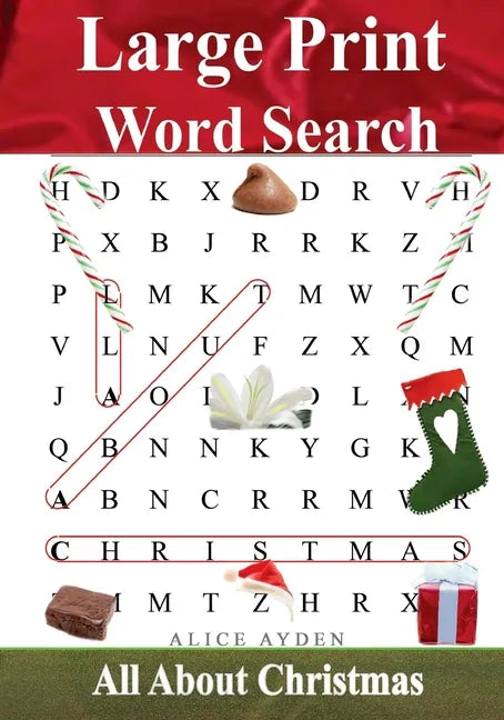Large Print Word Search: All About Christmas - Paperback