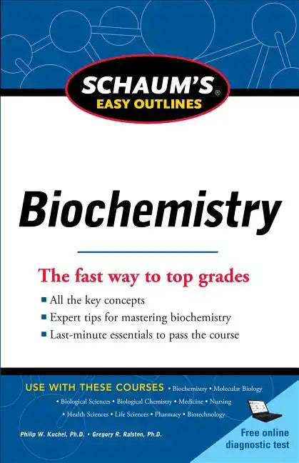 Schaum's Easy Outline of Biochemistry - Paperback