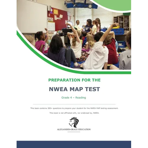 NWEA Map Test Preparation - Grade 4 Reading - Paperback