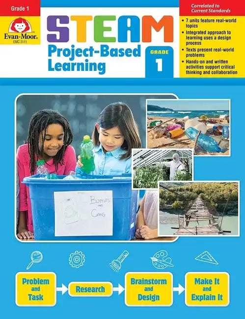 Steam Project-Based Learning, Grade 1 Teacher Resource - Paperback